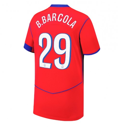 Paris Saint-Germain Bradley Barcola #29 Alternativní Dres 2025-26 Krátký Rukáv Paris Saint-Germain Bradley Barcola #29 Alternativní Dres 2025-26 Krátký Rukáv